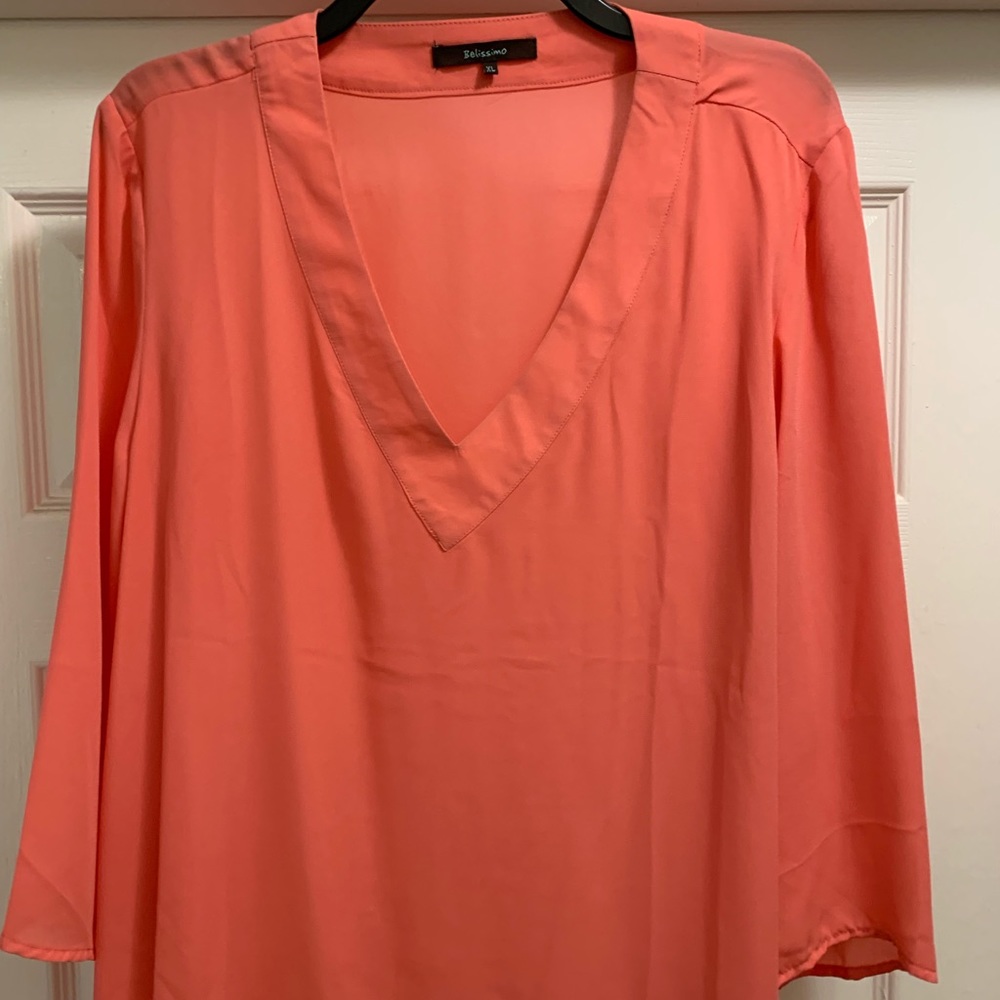 Pink blouse
